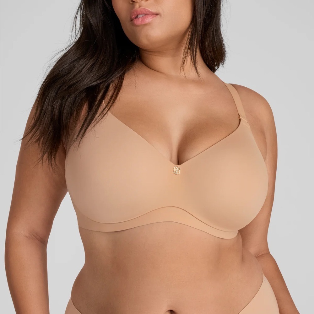 NWT Honeylove CloudEmbrace Bra Nude Bra 44D